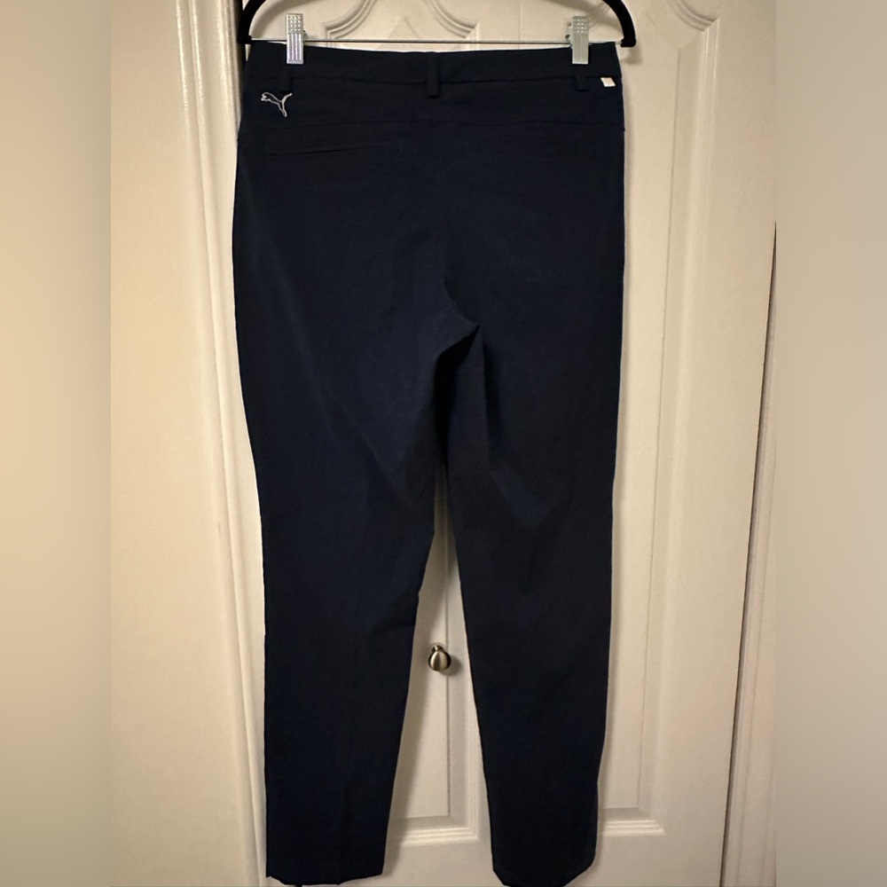 Puma GOLF pants - blue dot pattern, size 6